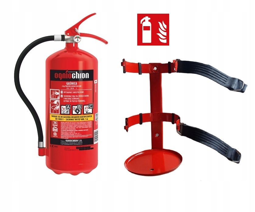 Ogniochron OGP-6XABC-E práškový hasiaci prístroj 6 kg